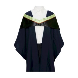 Design bright green and black graduation robe shawl Customized master's degree in applied psychology graduation robe Master's graduation robe Hong Kong Polytechnic University graduation robe manufacturer design graduation robe company DA562 Design bright green and black graduation robe shawl Customized master's degree in applied psychology graduation robe Master's graduation robe Hong Kong Polytechnic University graduation robe manufacturer design graduation robe company DA562